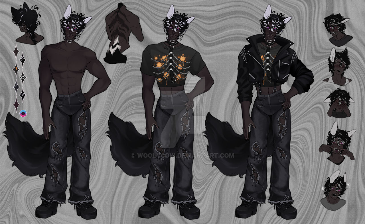 Commission - Custom Character Sheet by WoolyCow on DeviantArt