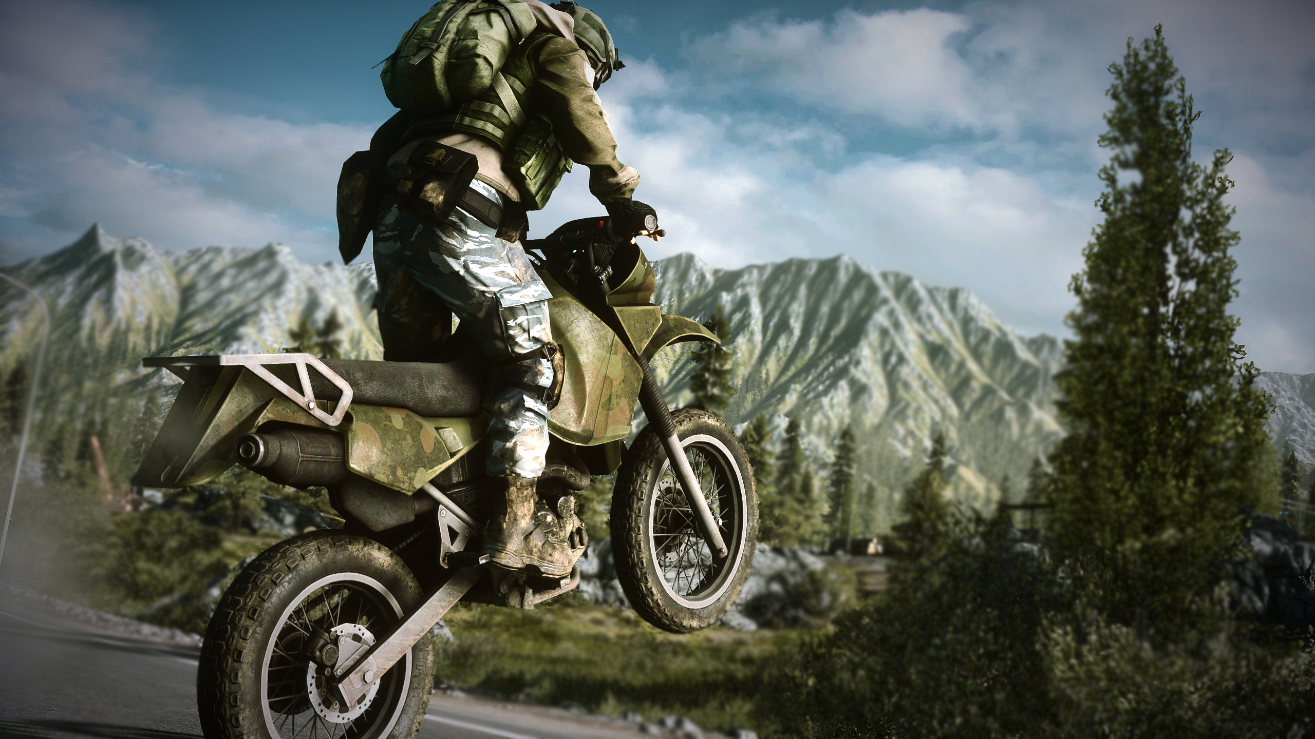 Battlefield 3 - Dirt Bike Jump at Kiasar