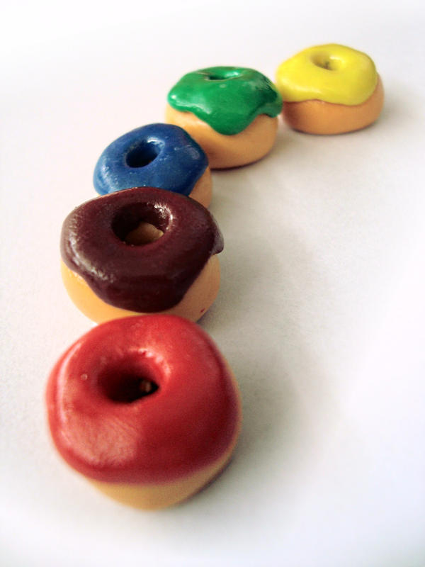 Rainbow Doughnuts