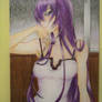 Saeko Busujima (lapices de color)