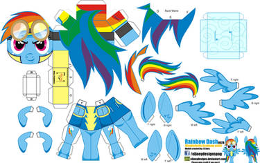 Rainbow Dash Wonderbolts Academy (Joinys002B)