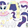 Rarity Camping outfit (Joinys 014B)