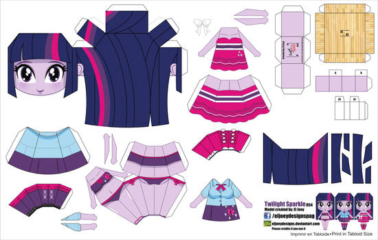 Twilight Sparkle Equestria Girls (JCG 054)