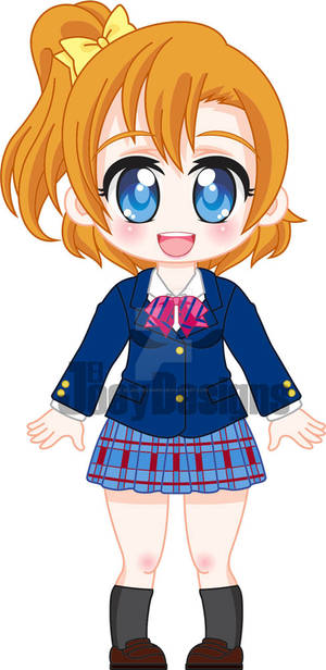 Chibi Honoka Kousaka / Uniform ver