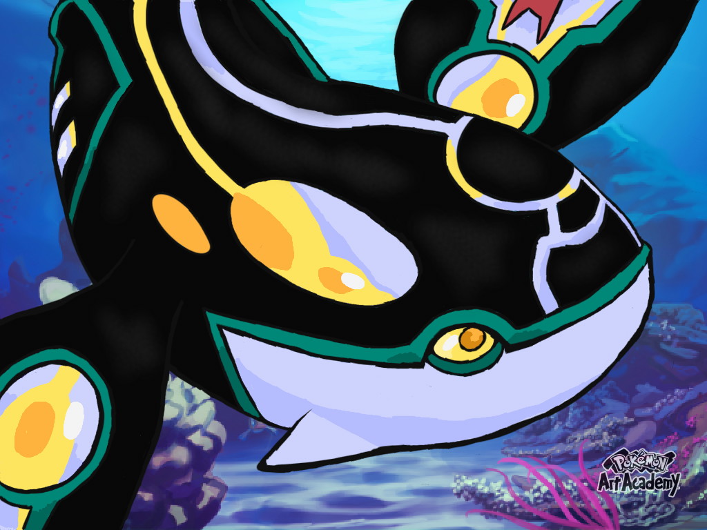 Shiny Primal Kyogre by SomeOrdinaryArtists on DeviantArt