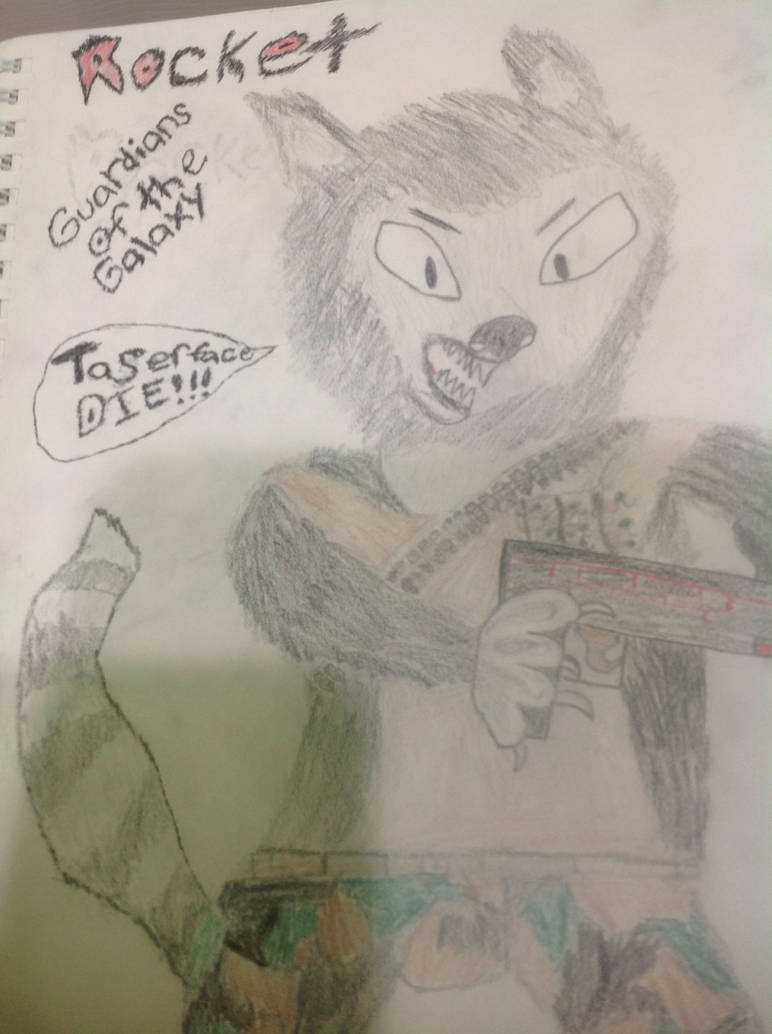 Rocket the Raccon by AutobotShadedown on DeviantArt