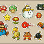 Super Mario Stickers