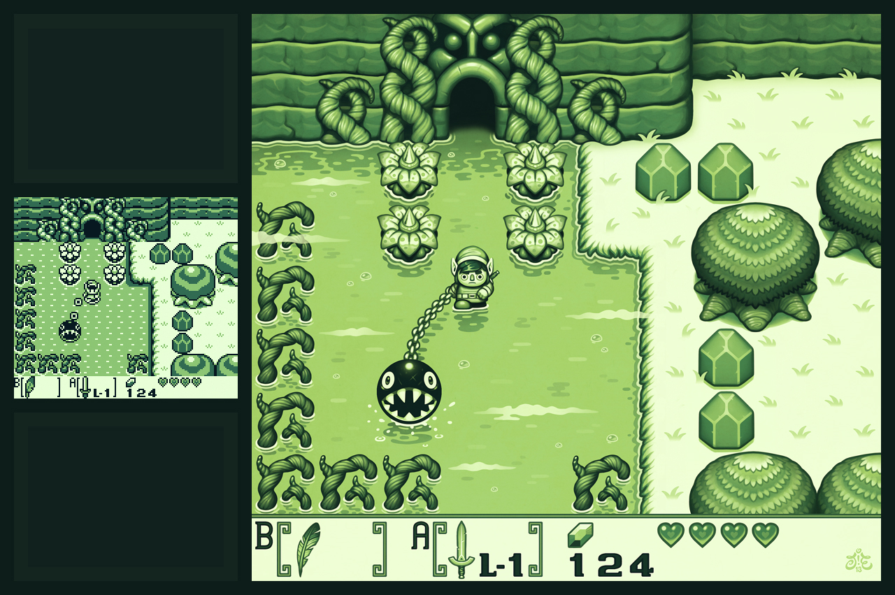 Fan Made Zelda Link's Awakening Being Remade Using Ocarina Of Time