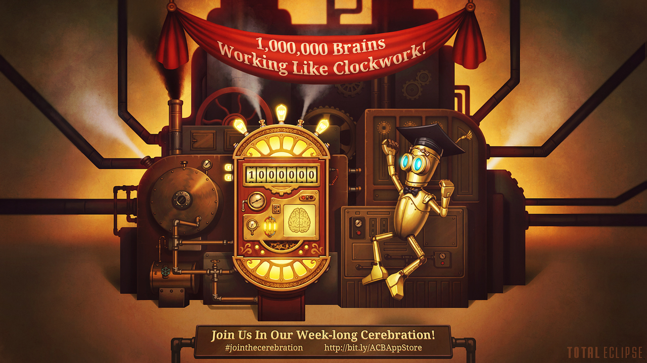 A Clockwork Brain - 1,000,000 Downloads