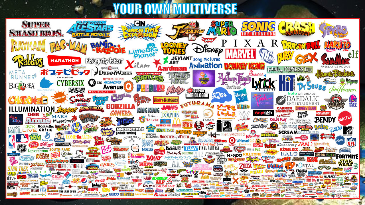 My own Multiverse by supercharlie623 on DeviantArt