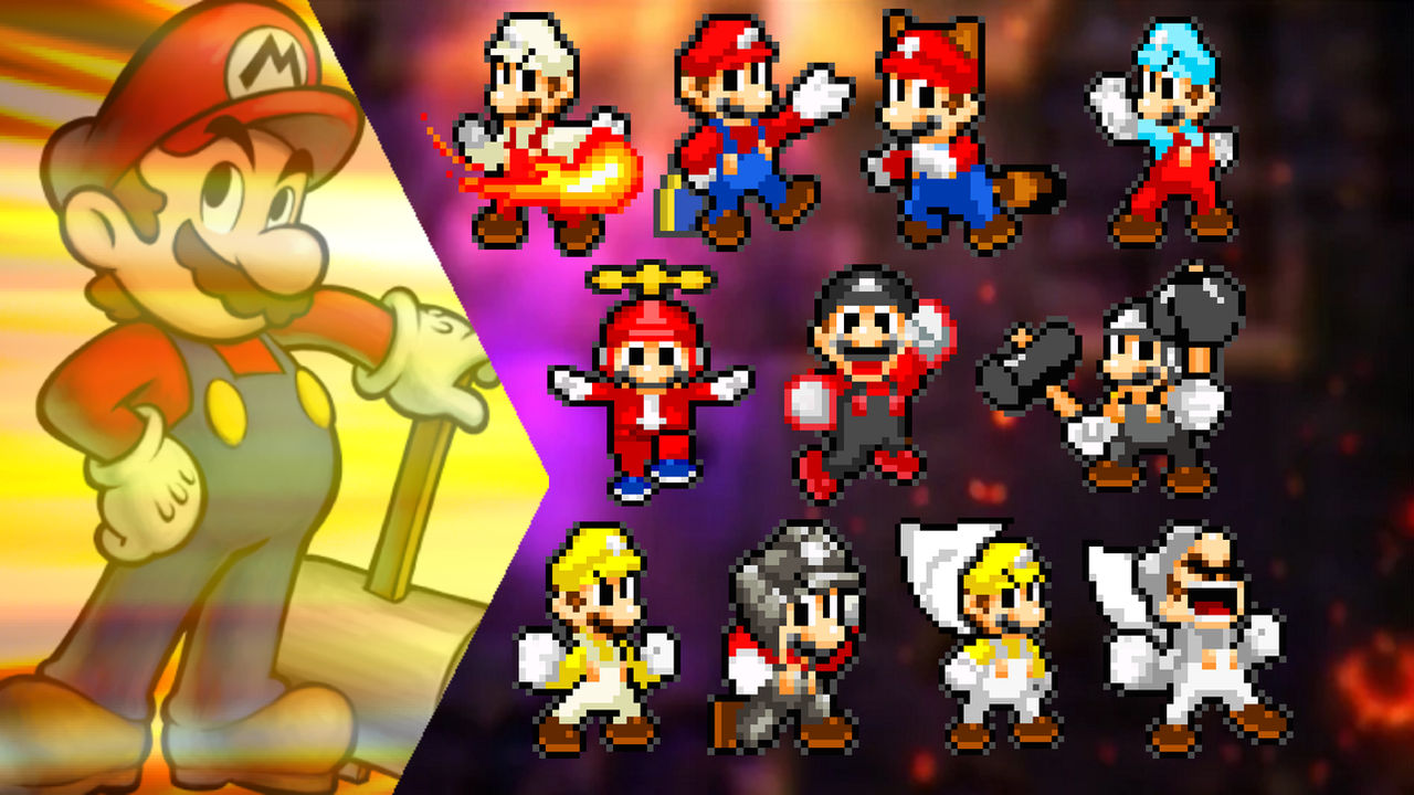 SMBASA Mario Forms By Supercharlie623 On DeviantArt smbasa-mario-forms-by-supercharlie623-on-deviantart
