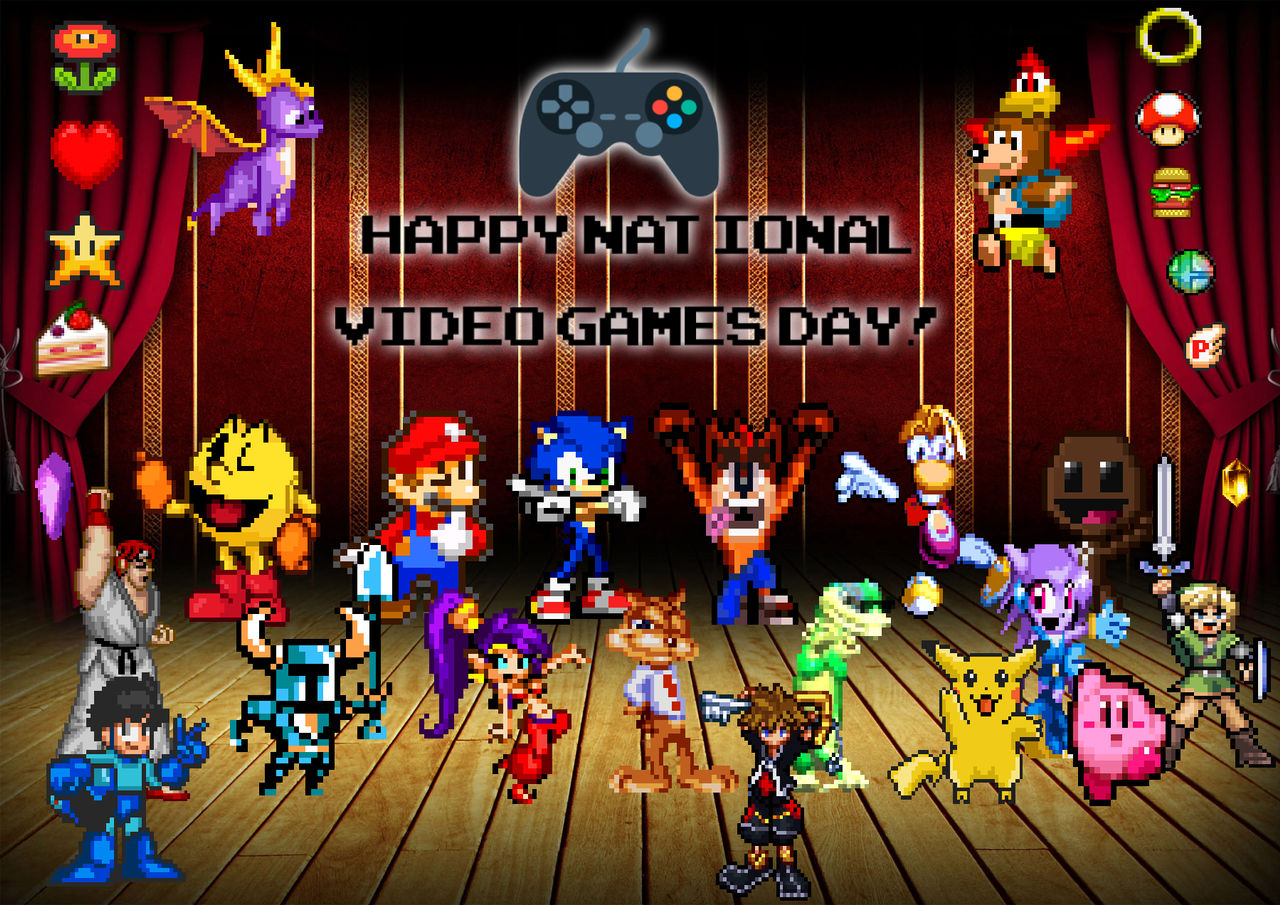 Happy National Video Games Day! by supercharlie623 on DeviantArt