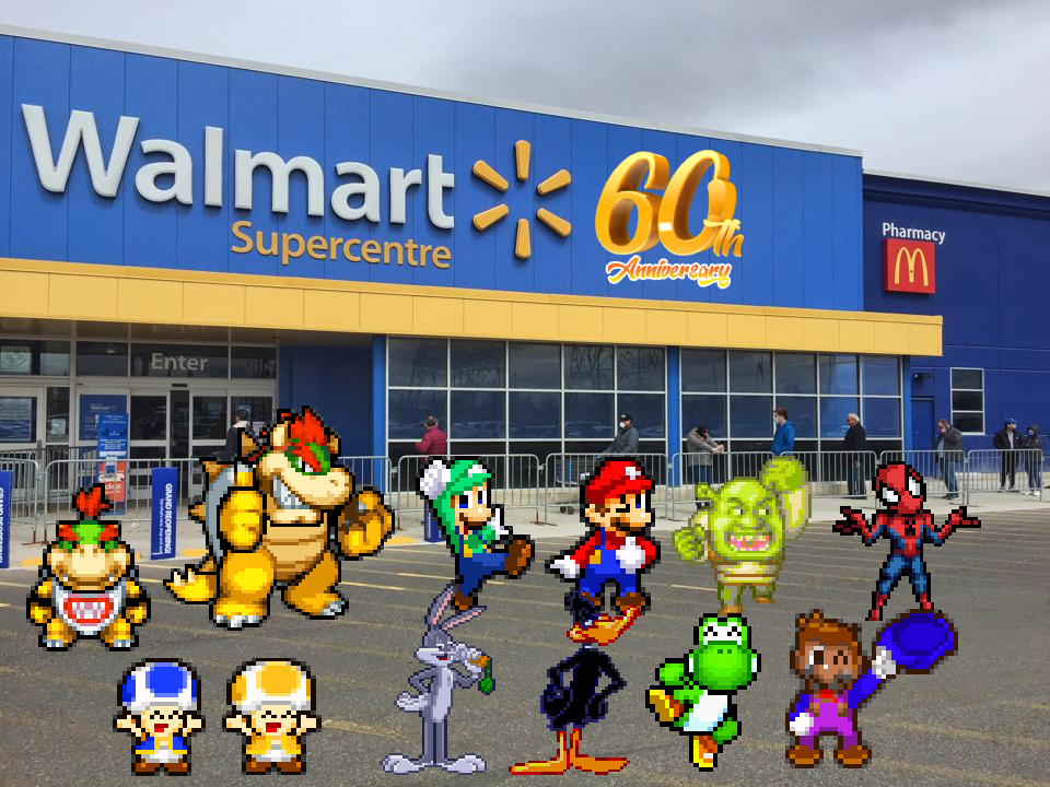 Happy 60th Anniversary Walmart! by supercharlie623 on DeviantArt