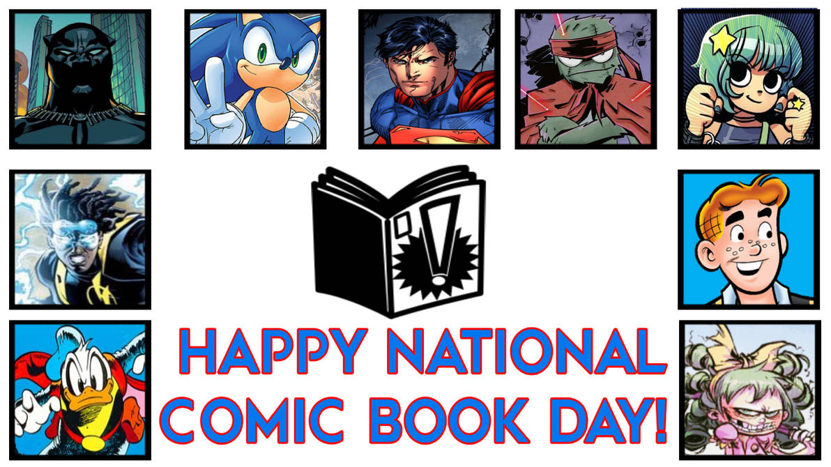 Happy National Comic Book Day! by supercharlie623 on DeviantArt