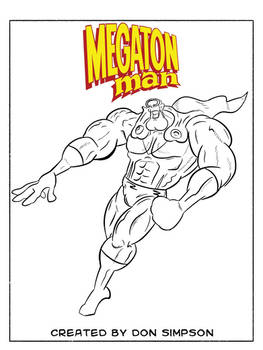 Daily Drawing Month 2021 - Day 02 Megaton Man