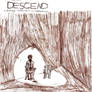 DESCEND- my hand-drawn horror project