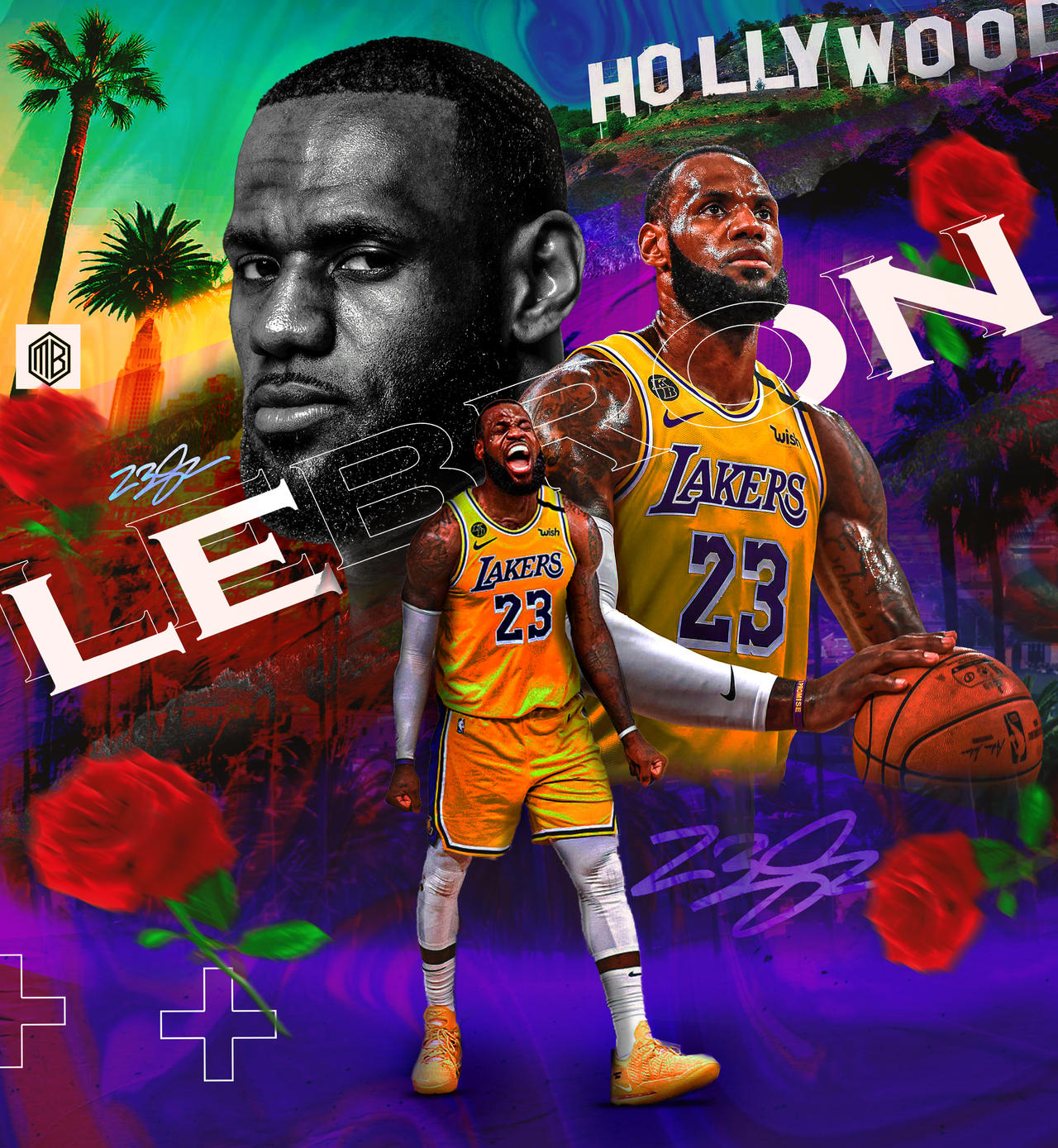 Lebron james lakers wallpaper by