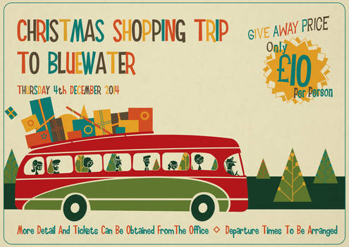 Christmas Shopping Trip Poster