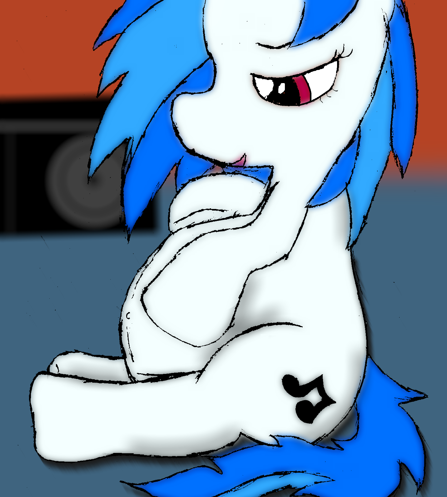 Pregnant Vinyl Scratch