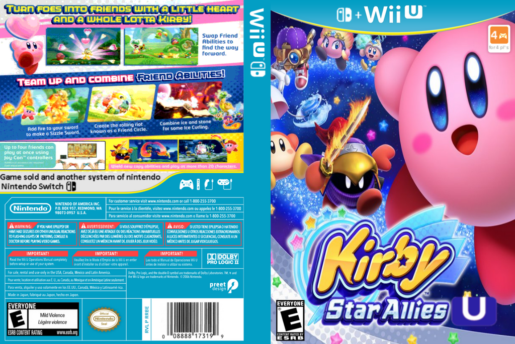 Kirby star allies Wii U by PikachuDM on DeviantArt