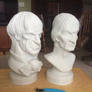 Haunted Mansion Busts 3d printed