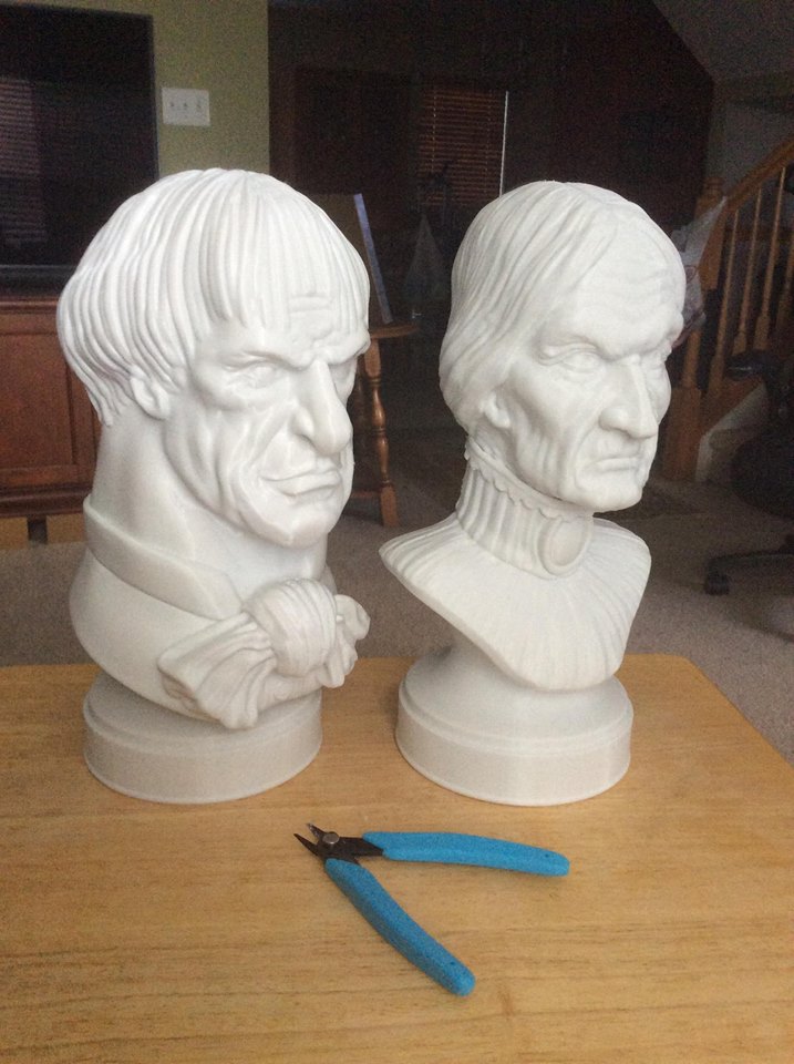 Haunted Mansion Busts 3d Print 2 Haunted Mansion Busts 3d printed by SergioMengual2012 on DeviantArt
