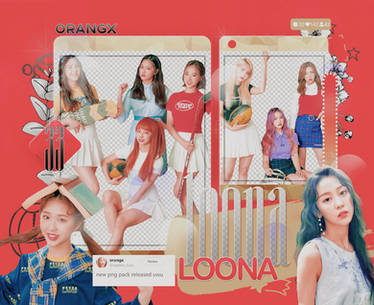 + PNG PACK 176 LOONA