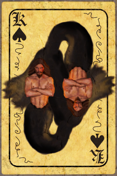 Mermaid King of Spades