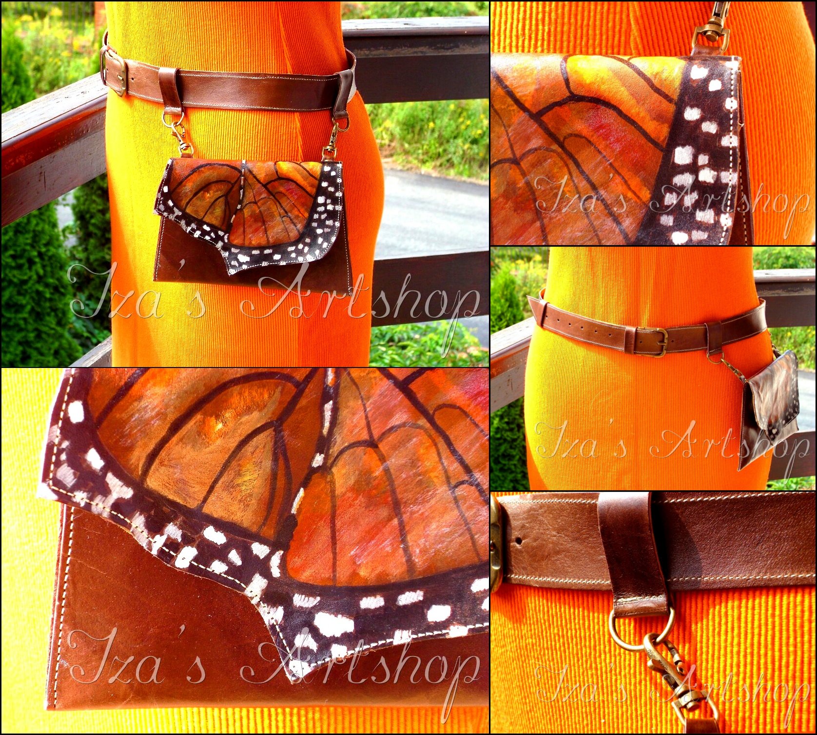 Butterfly belt bag No. 1