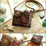 Steampunk Leather Pouch III