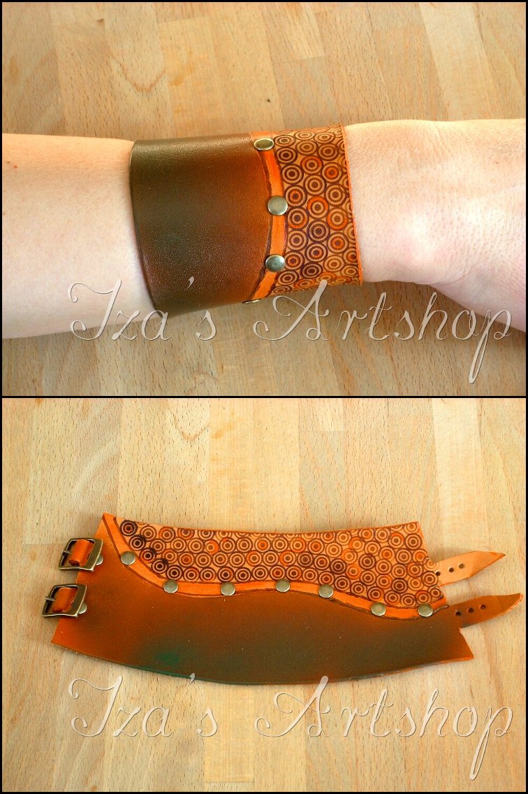 Leather cuff for Mary