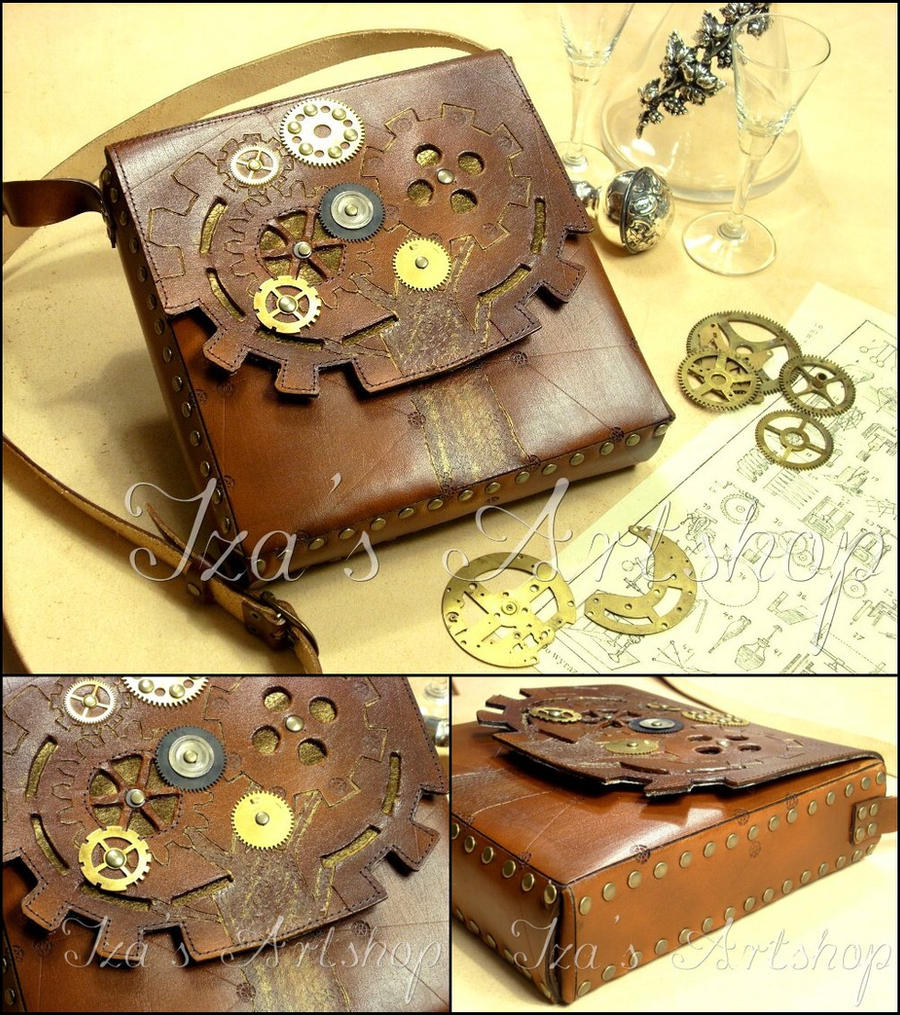 Steampunk Tree Shoulder Bag