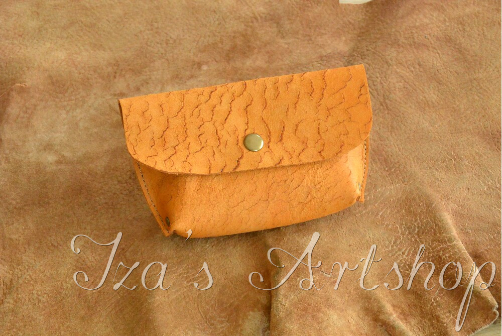 Even Smaller Leather Pouch 'Tierra Seca'