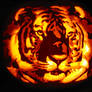 Tiger Pumpkin Carving