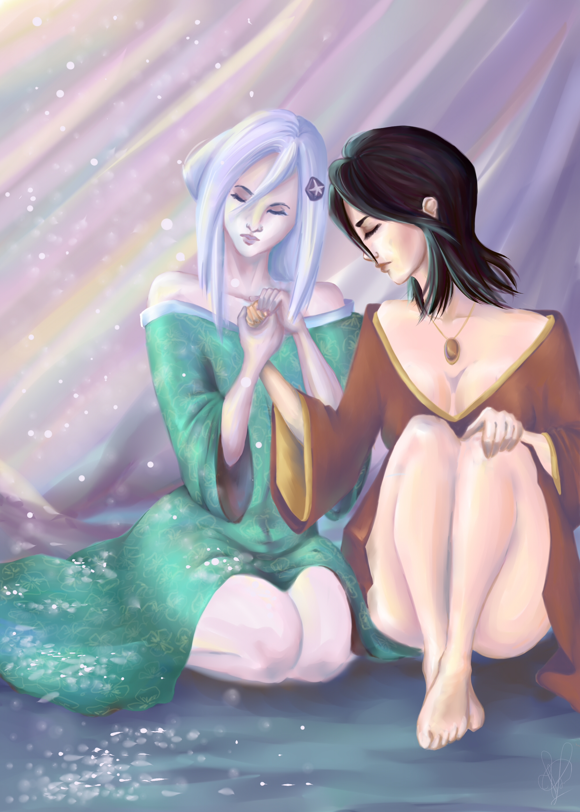 Sode and Rukia