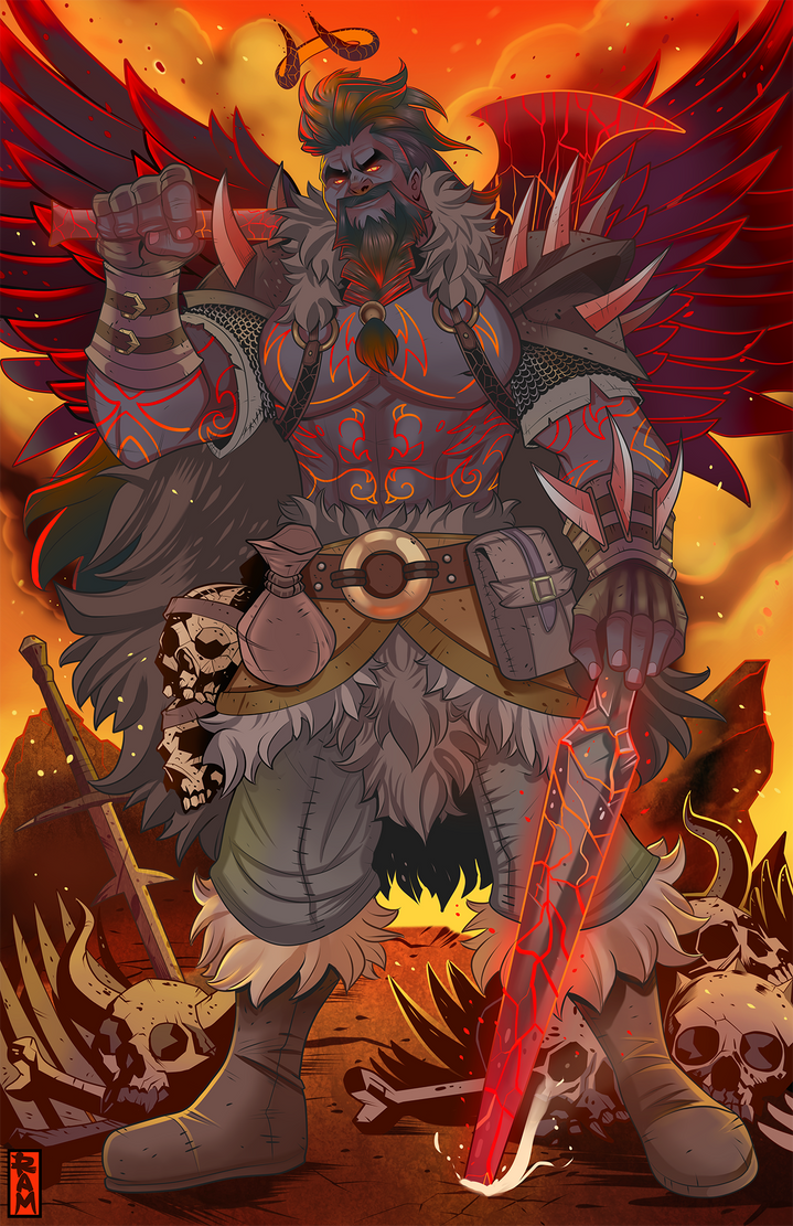 Fallen angel by RamArtwork on DeviantArt