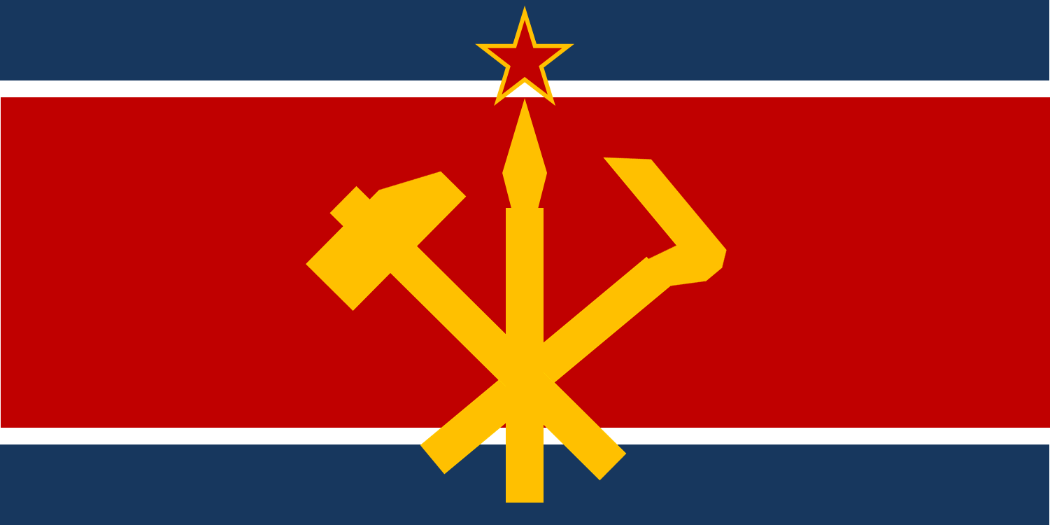 North Korea Flag By MarioStrikerMurphy On DeviantArt north-korea-flag-by-mariostrikermurphy-on-deviantart