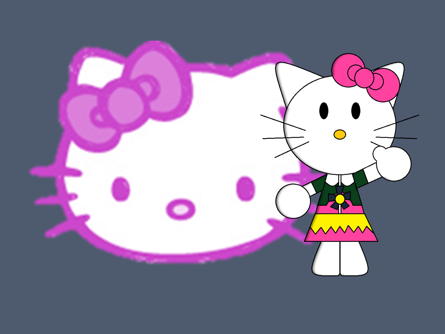 Hello Kitty Drawing by CoryMoriMacori on DeviantArt