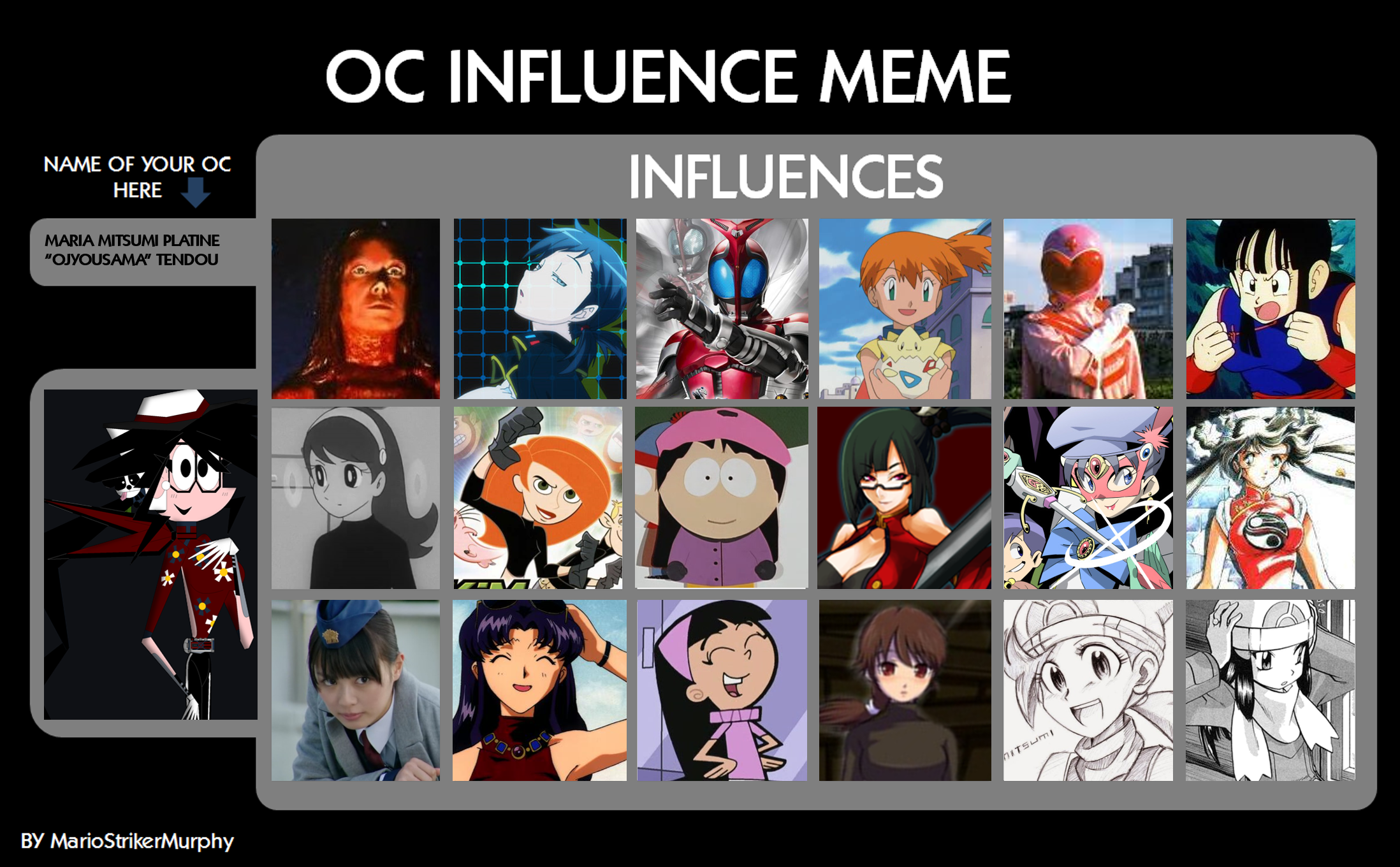 Maria Mitsumi Ojyousama Influences