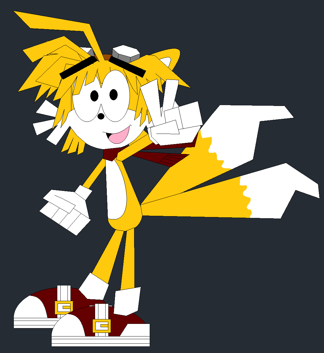 Miles Tails Prower and Tails doll Fanart by MaryG14 on DeviantArt