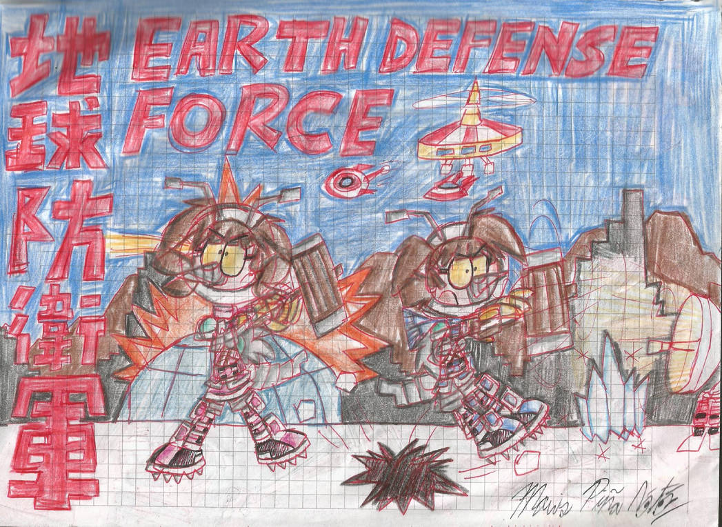 Earth Defense Force by MarioStrikerMurphy on DeviantArt