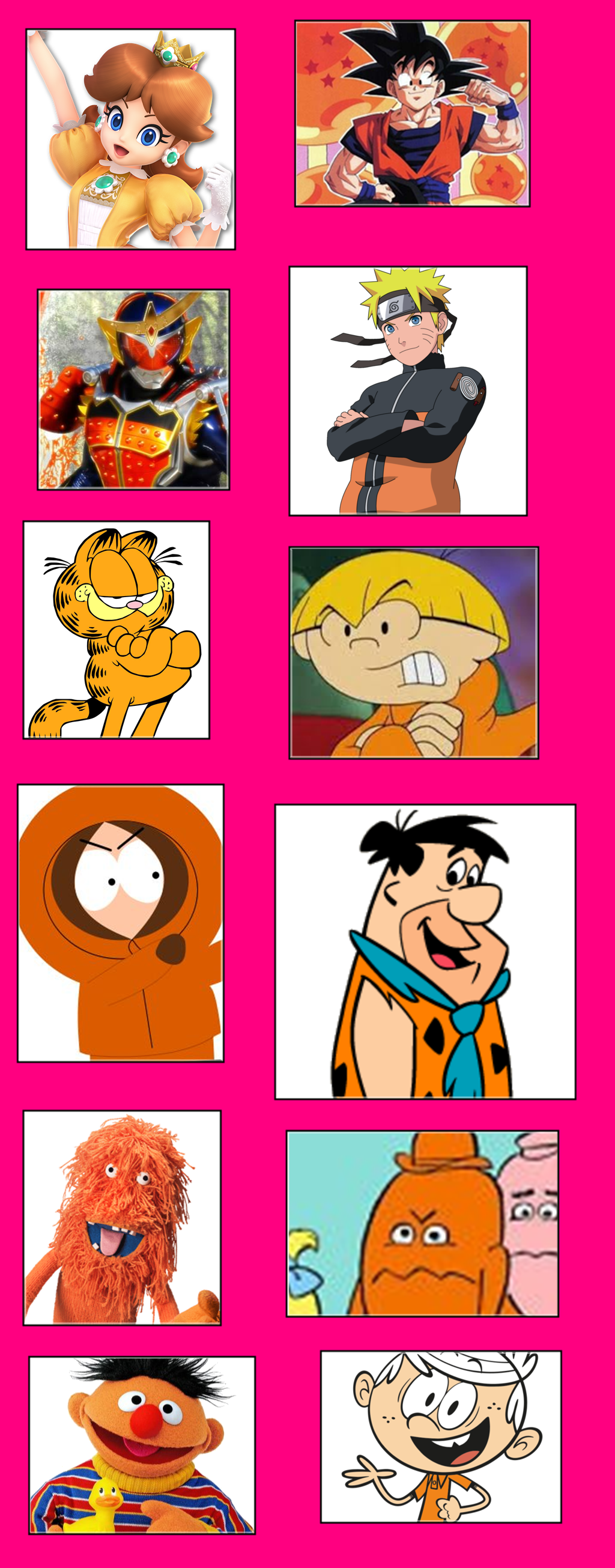 Top 12 Favourite Orange Characters by MarioStrikerMurphy on DeviantArt Top 12 Favourite Orange Characters by MarioStrikerMurphy on DeviantArt