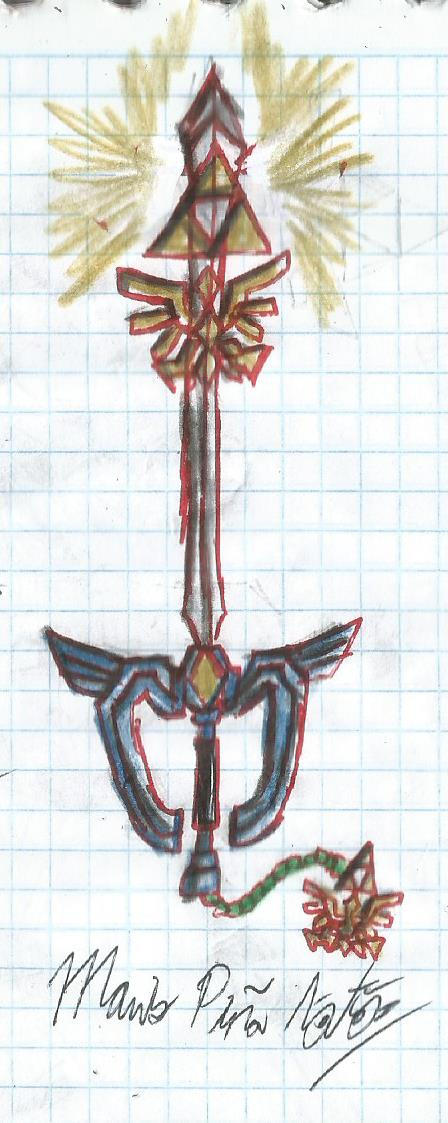 Guardian Of The Triforce Keyblade by MarioStrikerMurphy on DeviantArt