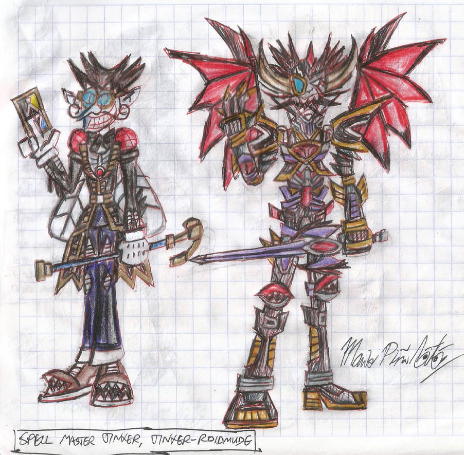 Spell Master Jinxer, Jinxer-Roidmude by MarioStrikerMurphy on DeviantArt