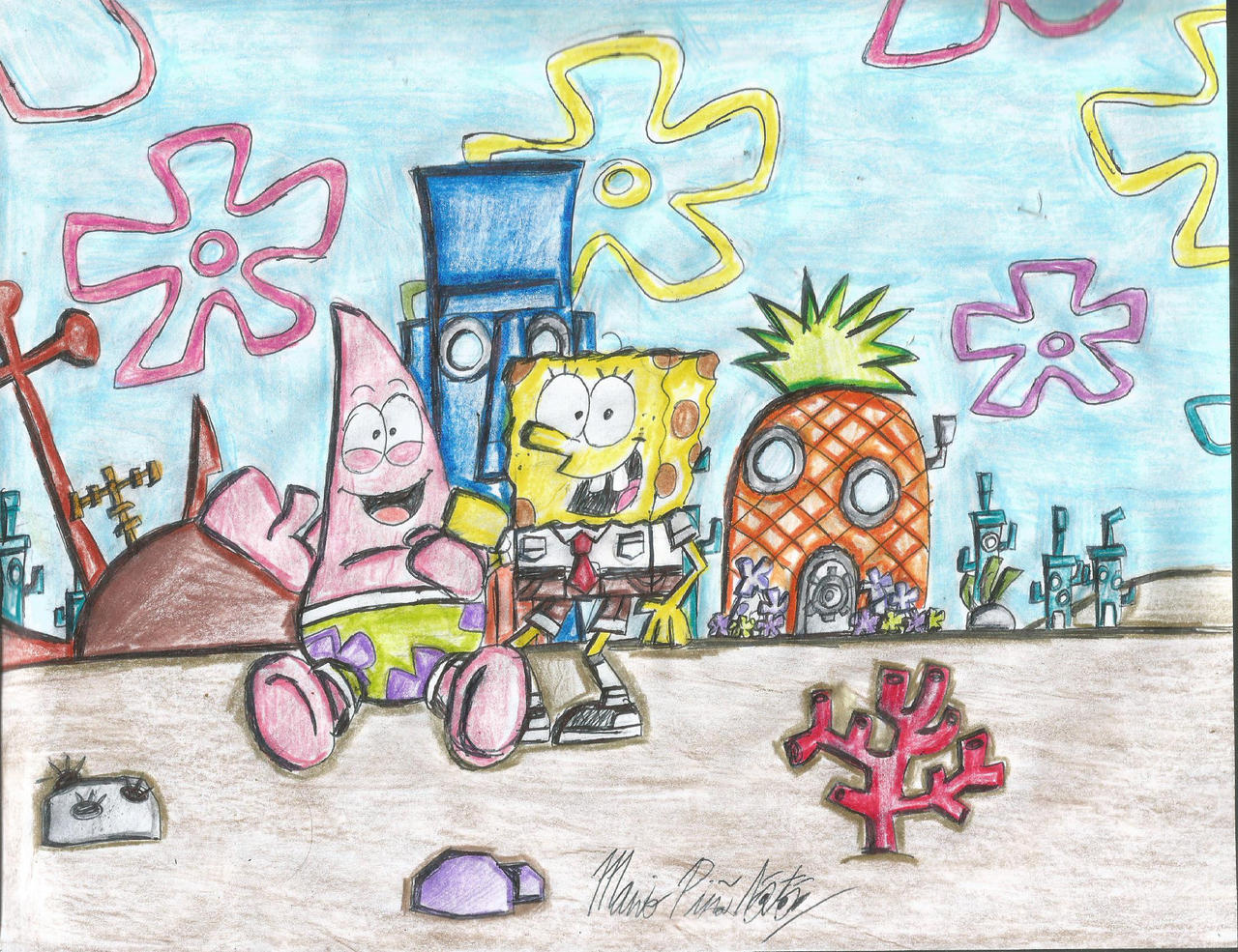 SpongeBob SquarePants by MarioStrikerMurphy on DeviantArt