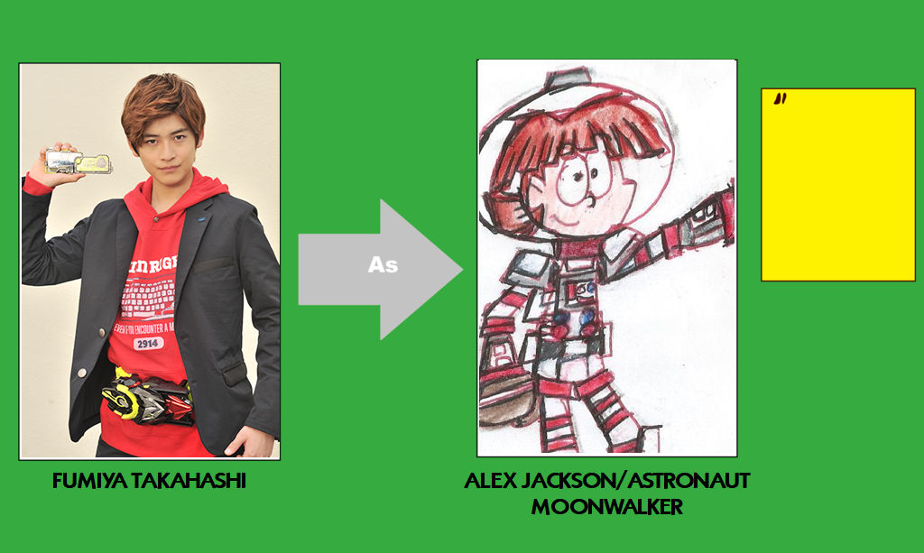 Fumiya Takahashi as Alex Jackson/A-Moonwalker by MarioStrikerMurphy on ...
