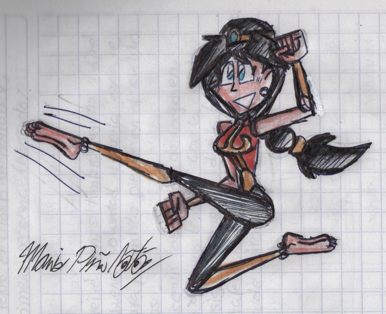 Kick Fan Deviantart Jumping Kick by MarioStrikerMurphy on DeviantArt
