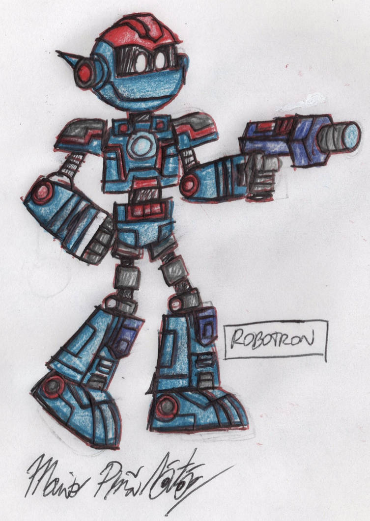 Robotron by MarioStrikerMurphy on DeviantArt