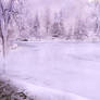 Winter Landscape background