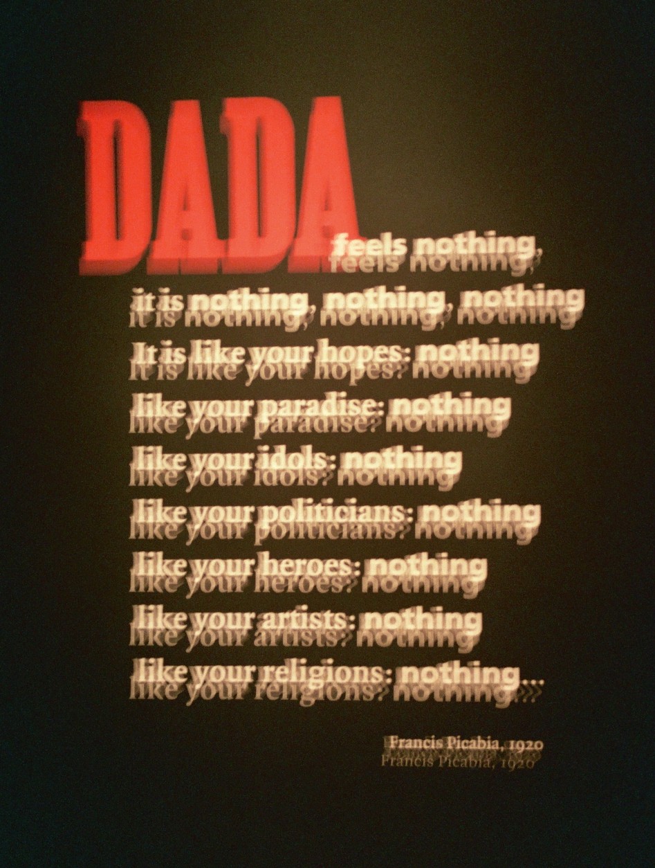 dada is nothing.